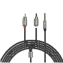 AUX Cable hoco UPA10 Double Lotus RCA