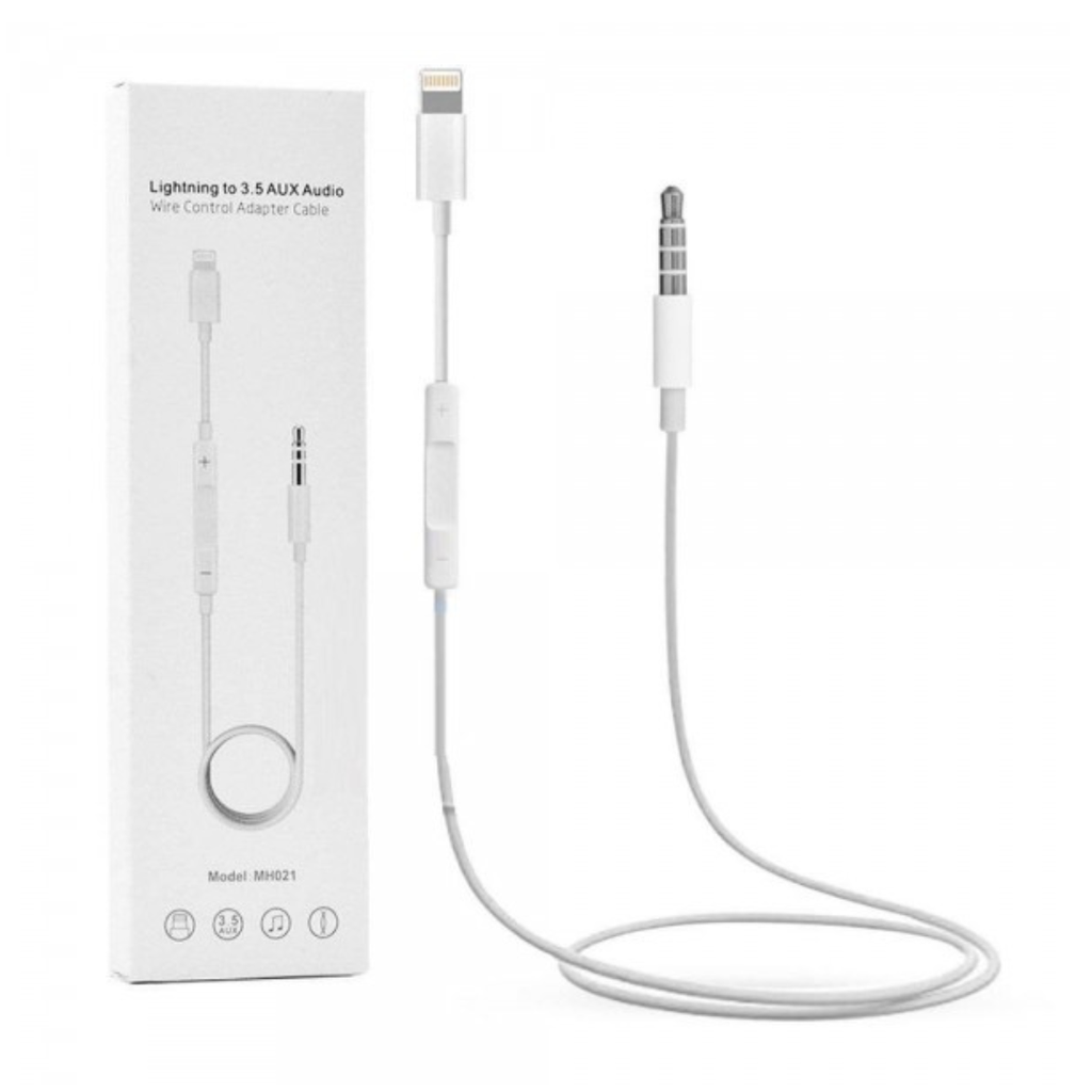 Aux-Audio Cable 8 Pin To 3.5 Pop-Up