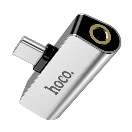 Hoco Otg Audio Converter Type-C 2-in-1 - LS26