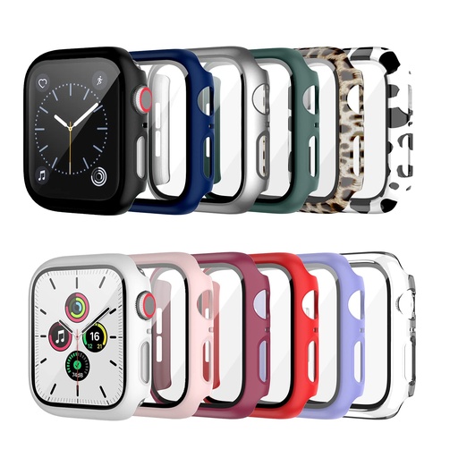 Case For Apple Watch Tempered Glass 40/41/42/43/44/45/49mm