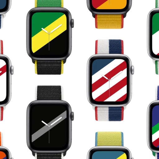 Band Silicone Porodo For Apple Watch 44mm World Cup Series