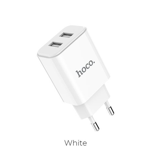 Hoco Charger Dual Port USB With Cable-C62A