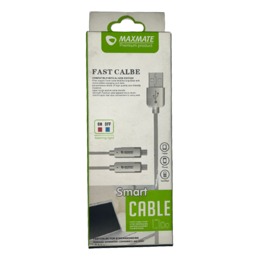 [mmh-601] Cable MAXMATE Charging Light MMH-601 Micro-USB
