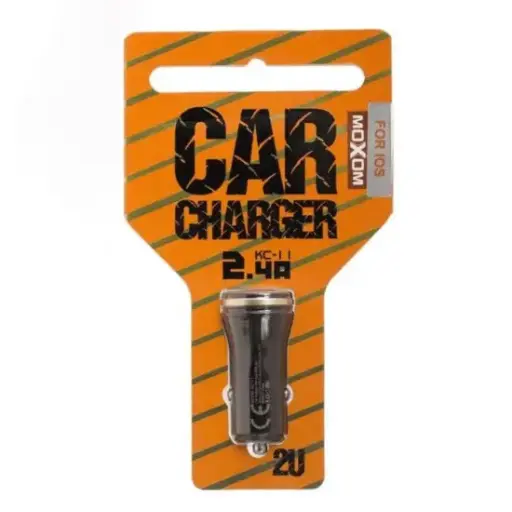 [KC-11 I] MOXOM Car Charger Lightning KC-11