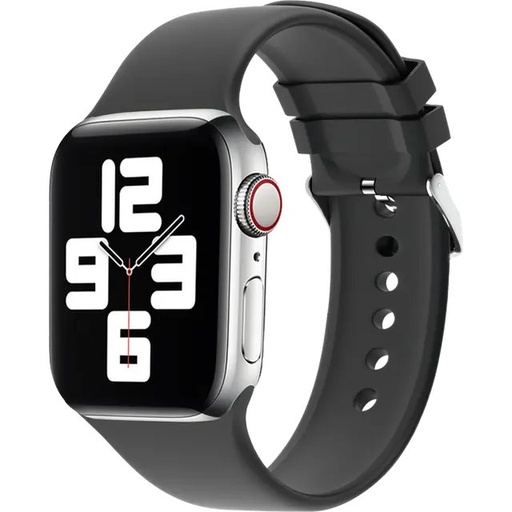 Green Lion Silicone Band with Buckle Watch Strap for Apple Watch 42/44/45MM