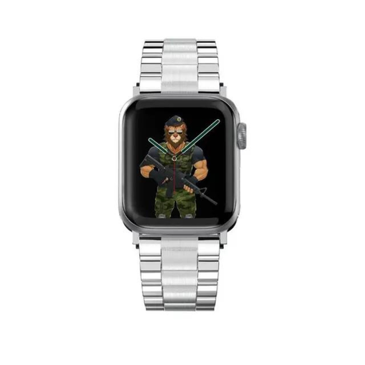 Green Lion Mettalic Picolla Acero Correa Bracelet for Apple Watch 42 / 44mm