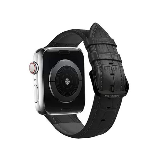 Green Lion Genuine Leather Watch Strap for Apple Watch 40mm