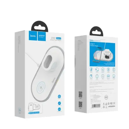 Hoco Wireless Charging Station 3in1 -CW21