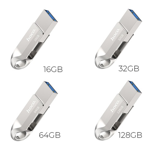 Flash Memory hoco UD8 2-in-1 USB3.0 64GB 128GB