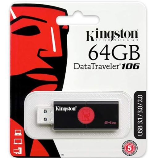 Flash Memory Kingston Datatraveler106 64GB