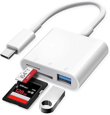 Card Reader For iPhone iPad PC Type-C
