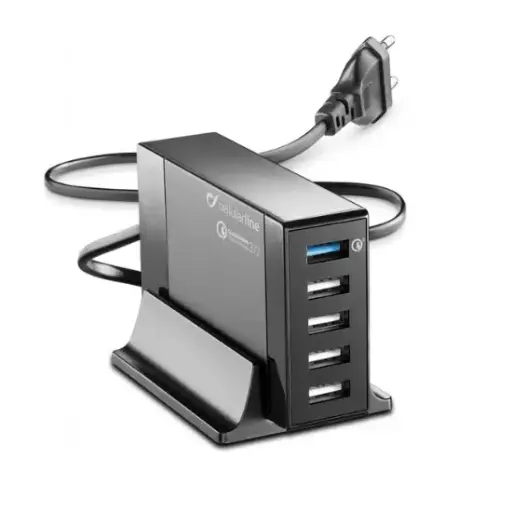 Charger Cellularline USB Energy Station QC 3.0