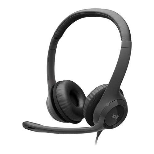 LOGITECH USB Headset H390 With Microphone