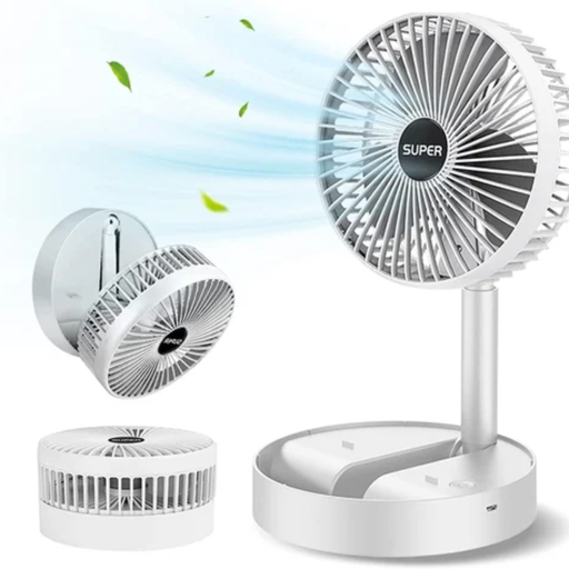 Telescope Foldable Fan