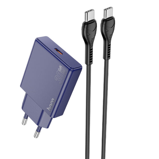 Hoco Biscuit Single Port PD30W Charger(EU) - N44