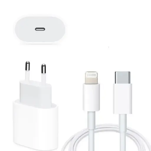 APPLE Charger Copy With Cable 20W USB-C To Lightning