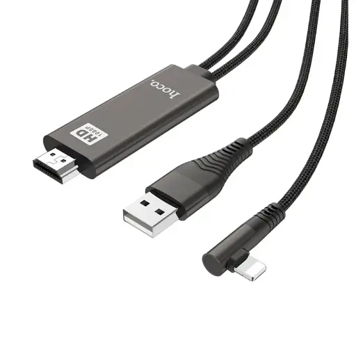 [HDM-UA14] Hoco Cable Lightning To HDMI - UA14