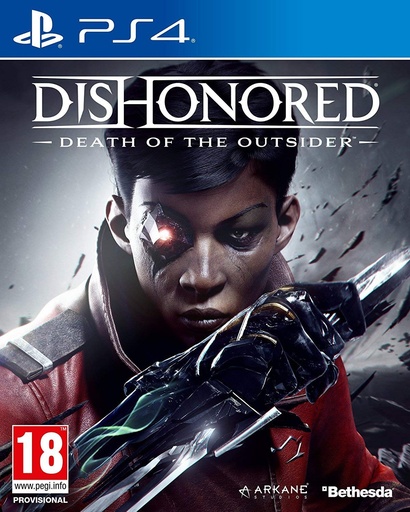 CD PlayStation 4 Dishonored Death of The Outsider