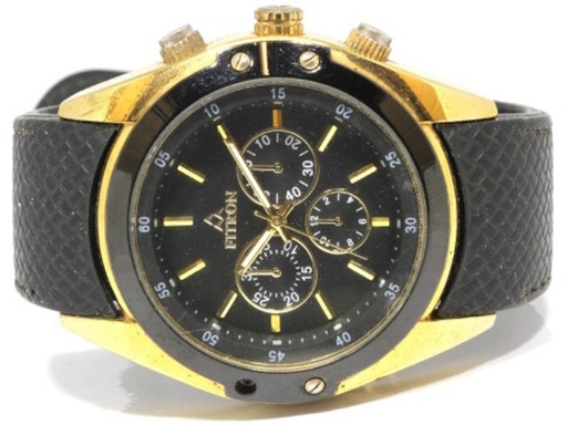 Watch FITRON Black And Gold