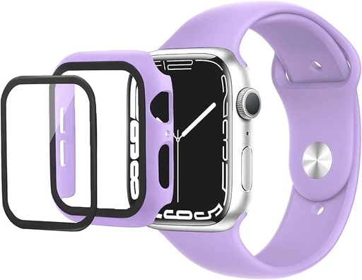 Band And Case Silicone For Apple Watch 2-in-1